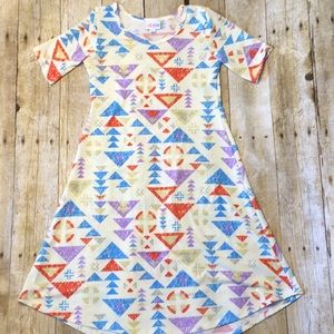 EUC LuLaRoe Kids Adeline dress